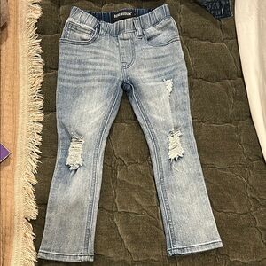 Kids Light Blue Distressed Beau Hudson Jeans